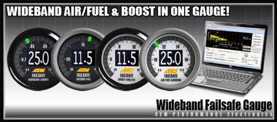 AEM Wideband Boost Gauge A/F O2 Monitor Failsafe Device Alarm Warning 